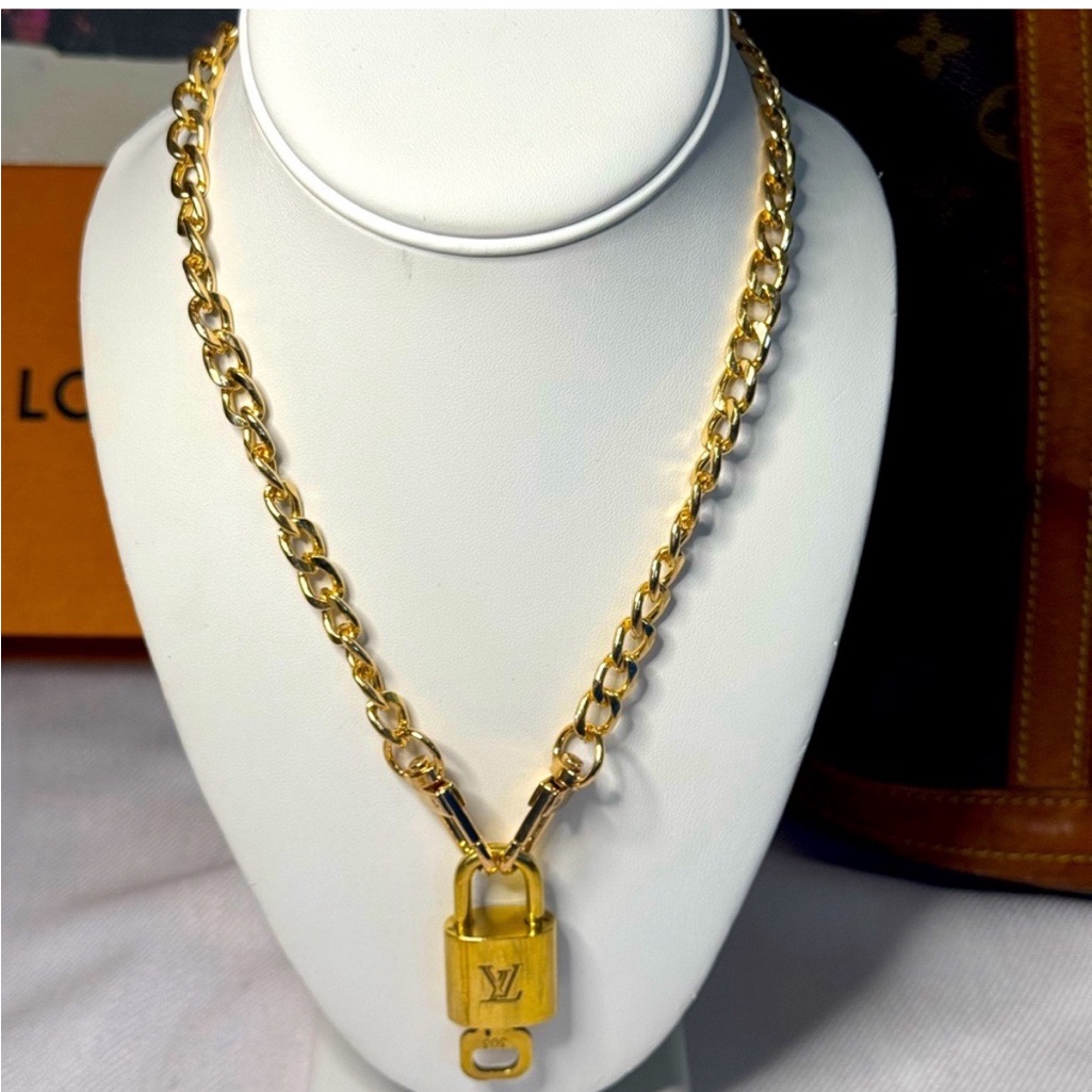 Louis Vuitton #303 Lock & Key With Chain- Nwot